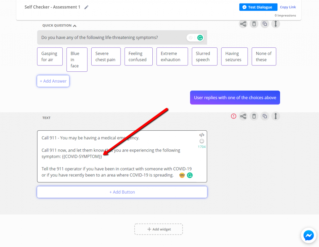 chatbot technology for healthcare