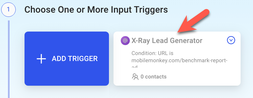 Select X-Ray Lead Generator from the sales automation tools